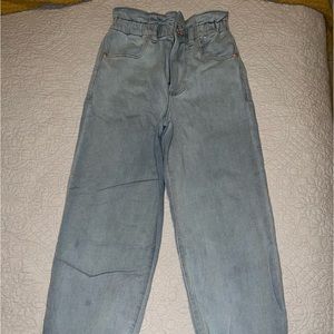 Express super high rise jogger jean